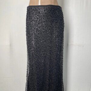 Babyboo Women’s Sequin Mesh Maxi Skirt